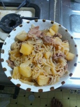 10月11日晩飯 【肉じゃが】