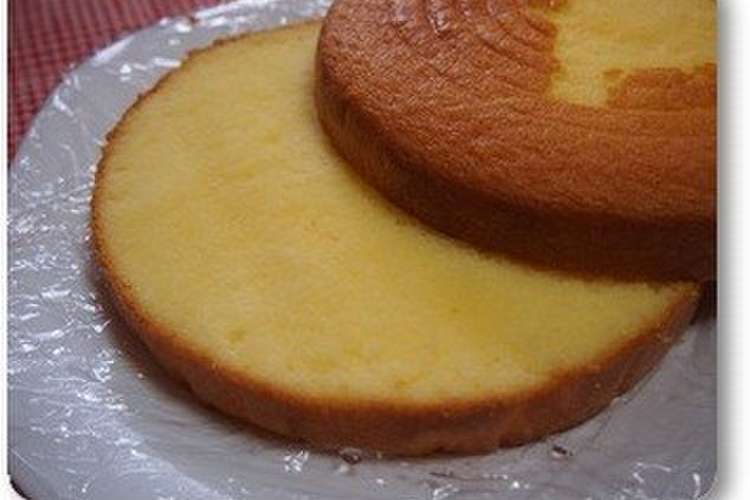 マーガリン 簡単 共立てスポンジケーキ レシピ 作り方 By ちこchan クックパッド