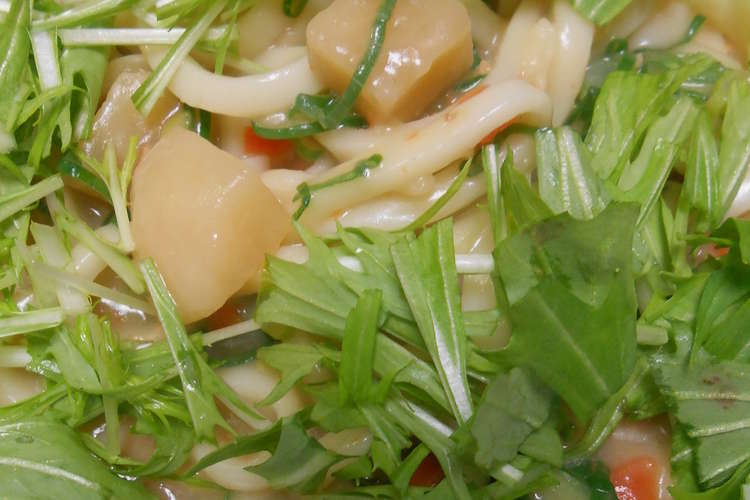 レトルトクリームシチューでシチューうどん レシピ 作り方 By はなおじさん クックパッド 簡単おいしいみんなのレシピが354万品