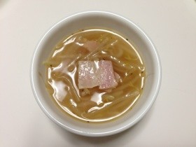 節約、簡単モヤシスープの画像