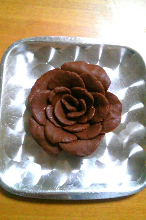 バラのチョコレートの画像