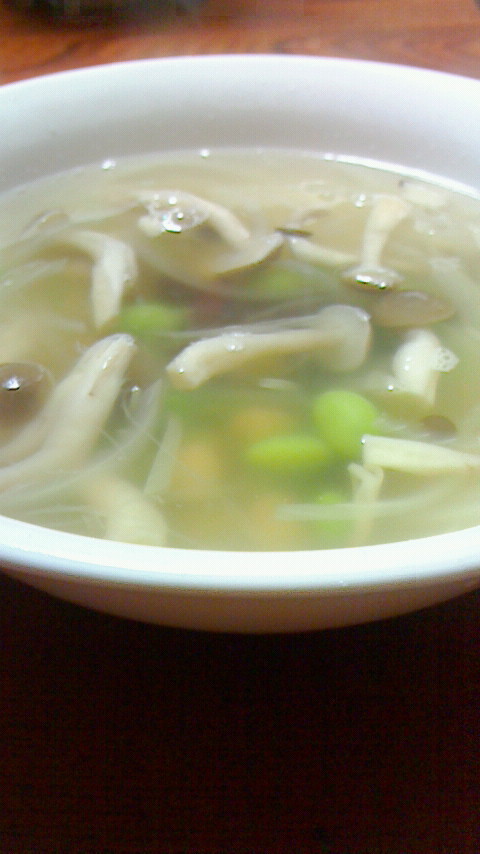 優しい味のお豆スープの画像