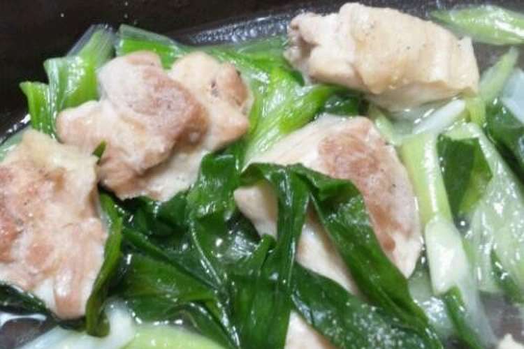 九条ねぎと鶏の簡単おつまみ レシピ 作り方 By ぽんぽこらんらん クックパッド 簡単おいしいみんなのレシピが367万品