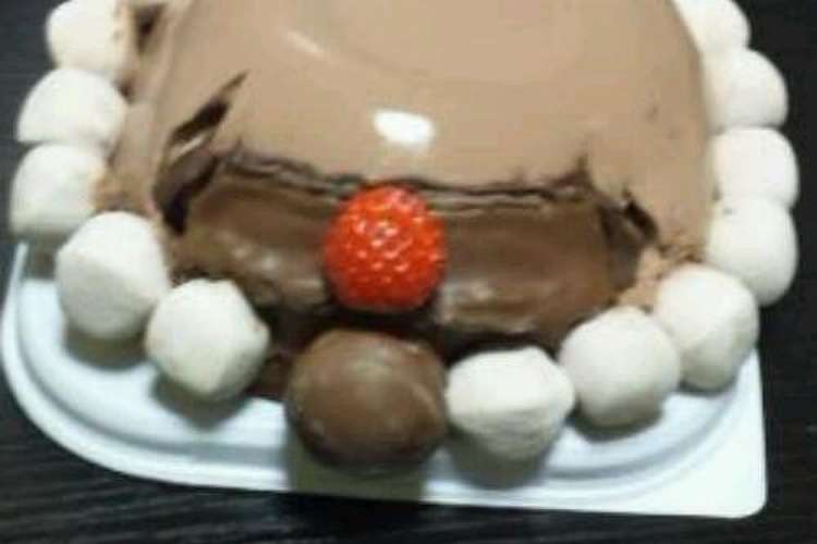 ザク チョコムースケーキ ガンダムレシピ レシピ 作り方 By Mamin クックパッド