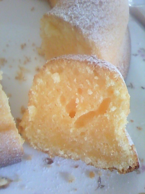 レモンのリングケーキの画像