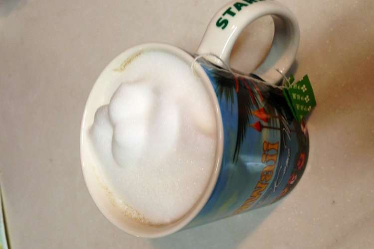 ほうじ茶ラテ スタバの味 レシピ 作り方 By もにゃ クックパッド