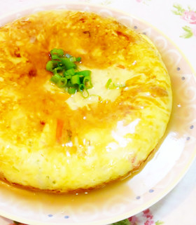 豆腐入り♪de超ふわふわかに玉