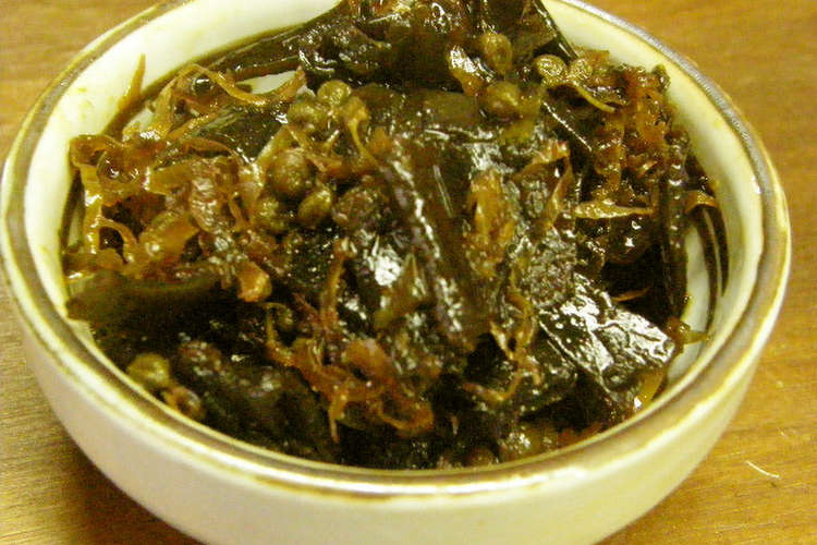 昆布佃煮 実山椒佃煮 切りイカ 削り粉 レシピ 作り方 By Mrtado クックパッド
