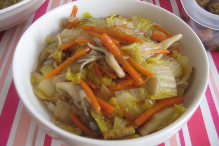 野菜たっぷり白菜のあんかけ丼 レシピ 作り方 By リラシャン クックパッド 簡単おいしいみんなのレシピが352万品