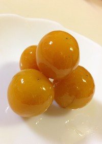 キラキラな金柑の甘露煮