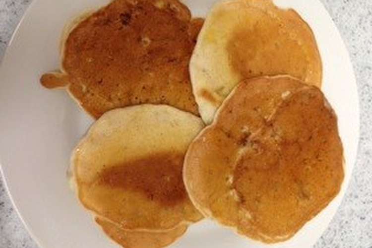 時短 離乳食後期 バナナパンケーキ1食分 レシピ 作り方 By メロウイエロー クックパッド 簡単おいしいみんなのレシピが360万品