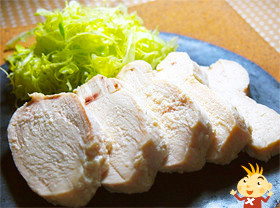 簡単!鶏むね肉の塩麹ハム