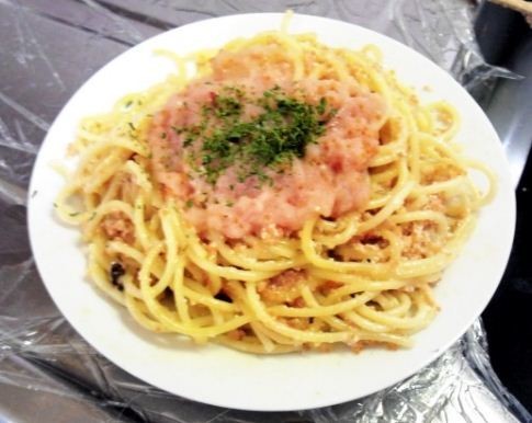 材料少ない♪簡単たらこスパゲティ☆の画像