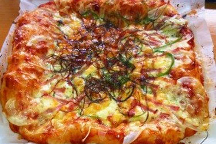 初心者簡単耳までチーズトロトロ絶品ピザ レシピ 作り方 By ぺトロ クックパッド