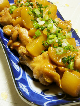手羽元と大根の味噌煮☆圧力鍋で