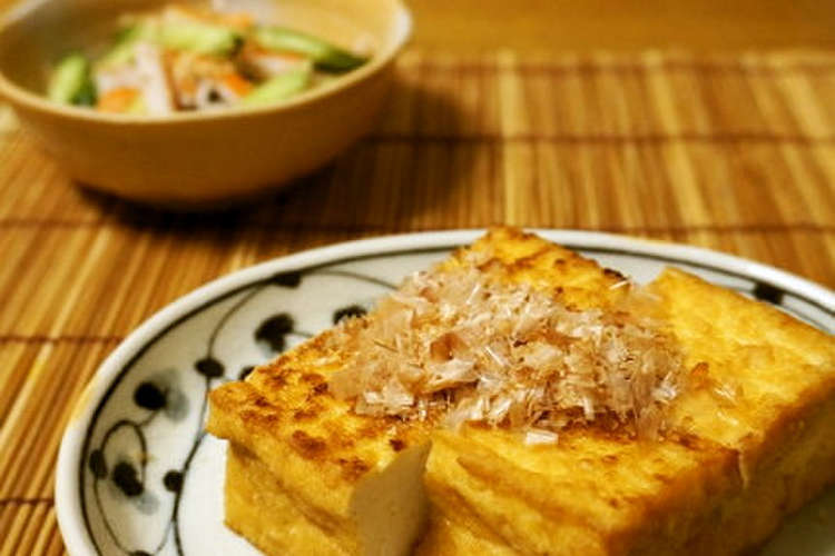 後一品に 厚揚げの生姜醤油 レシピ 作り方 By ゆうゆう0221 クックパッド
