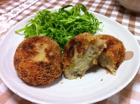 *旦那様一押しすき焼きリメイクコロッケ*