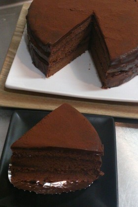 簡単♪板チョコガトーショコラ