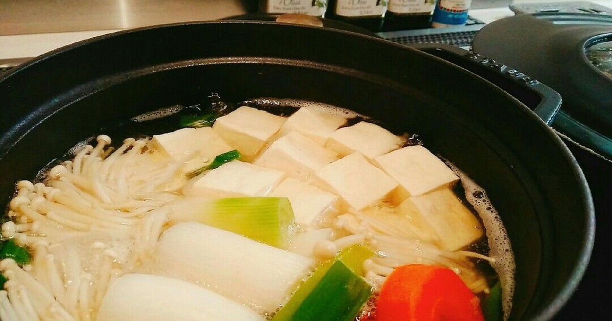 野菜たっぷり☆湯豆腐☆ by まり～わ♪ 【クックパッド】 簡単おいしいみんなのレシピが355万品