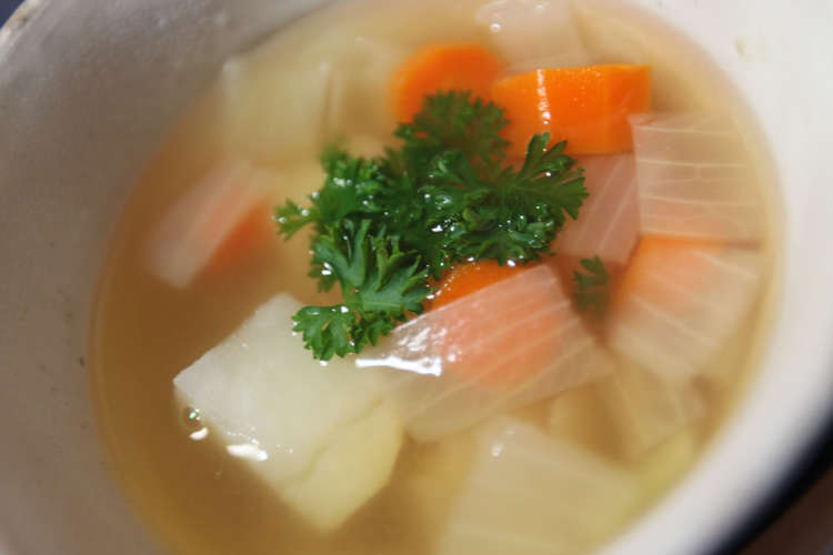 忙しい朝にも 簡単 和風スープ レシピ 作り方 By ゆうゆう クックパッド 簡単おいしいみんなのレシピが351万品