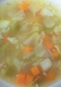 寒い冬にぴったり☆シンプル野菜スープ
