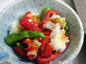焼き野菜のさっぱりおろし和え
