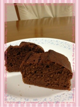 HM☆ヨーグルトでしっとり生チョコケーキの画像