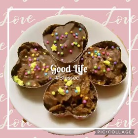 子供と作る簡単バレンタインチョコ