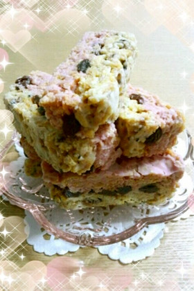 *ラムレーズンサンドのチョコクランチ*