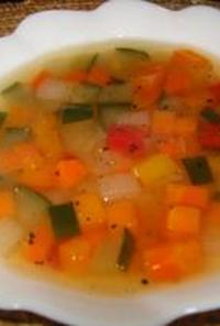 【スープ】簡単☆冷製ベジタブルスープ♪