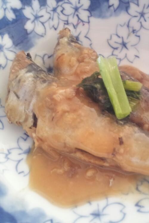 [魚食にかえる]鰯の丸干しの味噌煮の画像