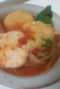 美味っ◆ピリ辛トマト鍋◆韓国の味を再現
