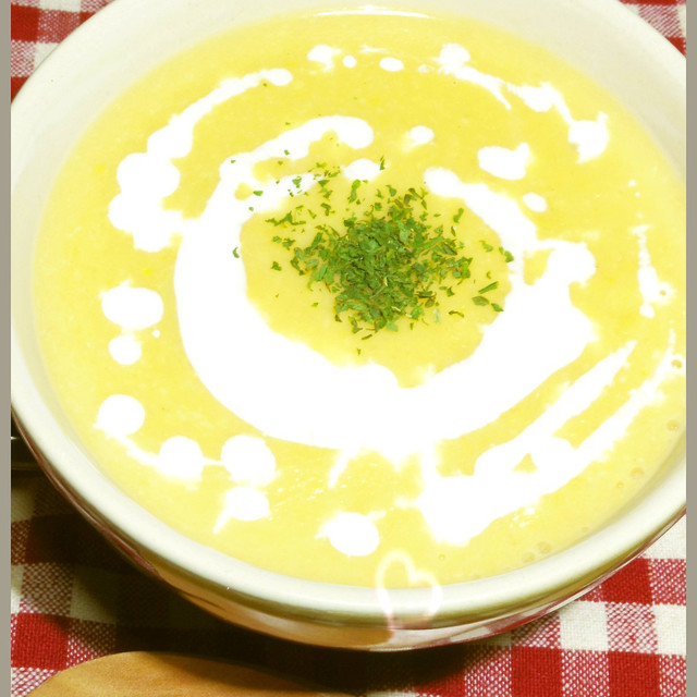 失敗したら連絡くれ 簡単豆乳コーンスープ レシピ 作り方 By しるびー１９７８ クックパッド 簡単おいしいみんなのレシピが379万品