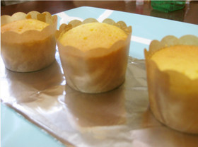 プレーンカップケーキ(^^)/