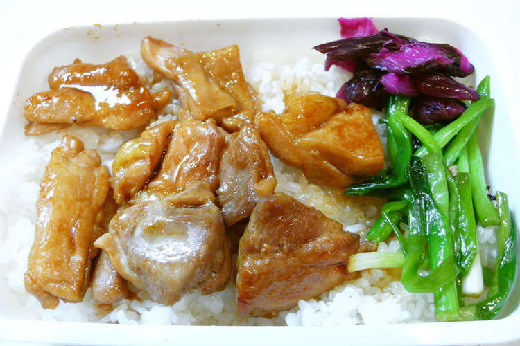 早く 美味しく 焼き鳥丼弁当 レシピ 作り方 By Horseland クックパッド 簡単おいしいみんなのレシピが360万品