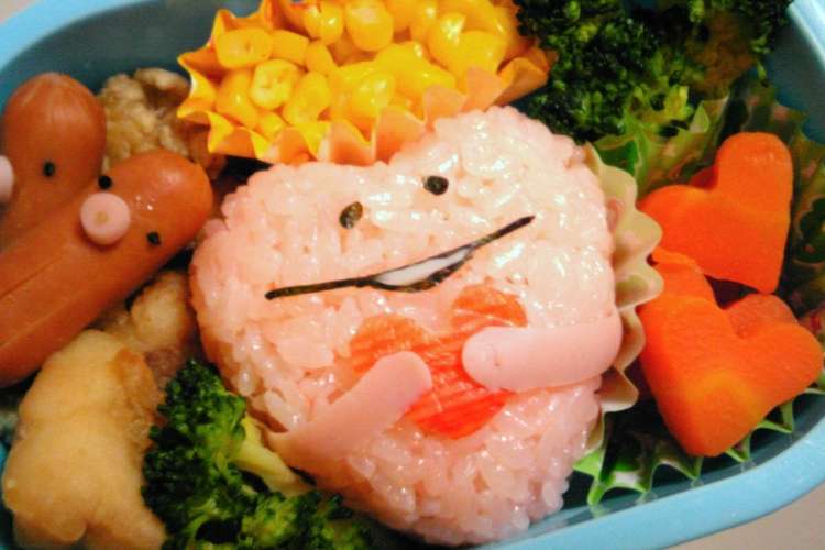 キャラ弁 ラブなめこ弁当 レシピ 作り方 By Cake Mama クックパッド 簡単おいしいみんなのレシピが377万品