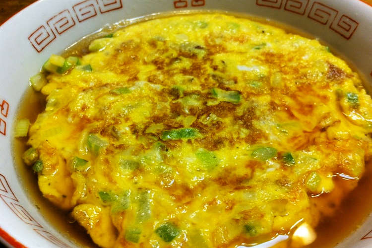 ねぎだけでも美味しい 餡なし簡単天津麺 レシピ 作り方 By まぁ ふぃー クックパッド 簡単おいしいみんなのレシピが352万品