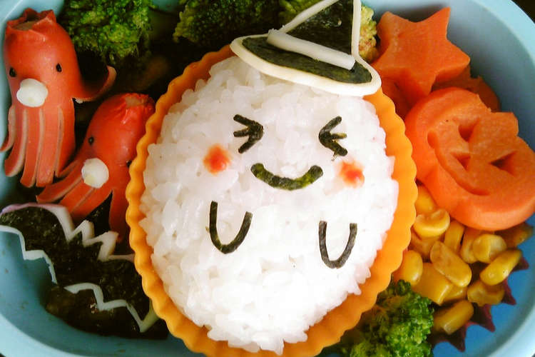 キャラ弁 ハロウィンおばけ弁当 レシピ 作り方 By Cake Mama クックパッド 簡単おいしいみんなのレシピが354万品