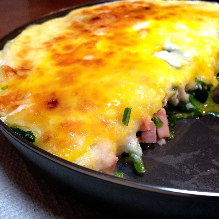 ほうれん草グラタン レシピ・作り方