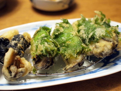 牡蠣の天ぷらの写真