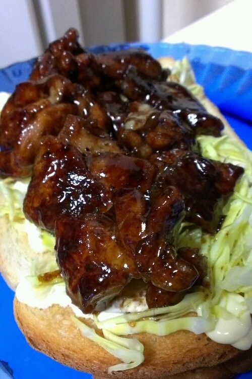 四日市とんてき風ソースのチキンてきトース by トース党 【クックパッド】 簡単おいしいみんなのレシピが335万品