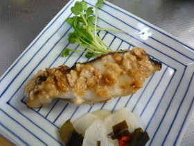 塩麹の次は♪銀だらの甘酒漬け焼き