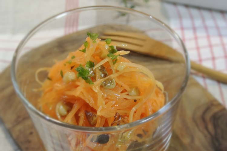 キャロットラペ ハニーマスタード味 レシピ 作り方 By Sachi5 クックパッド 簡単おいしいみんなのレシピが355万品