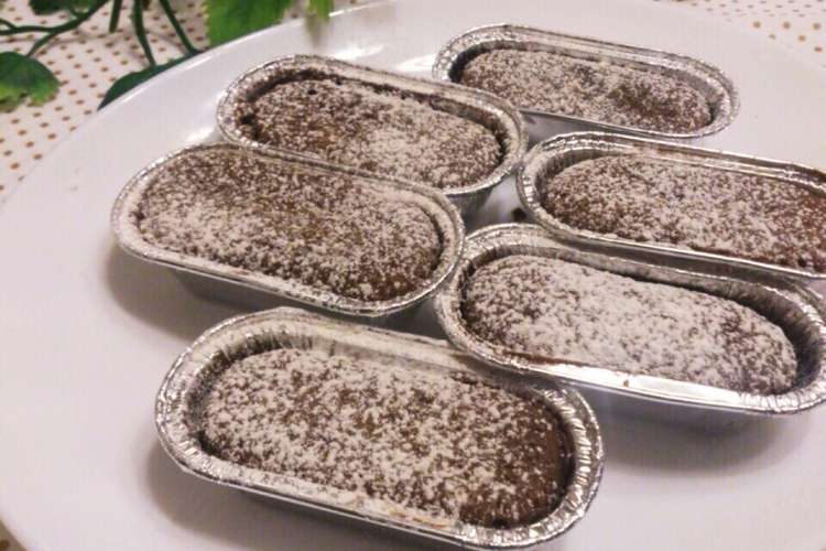 ミニガトーショコラ レシピ 作り方 By Nahomicook クックパッド 簡単おいしいみんなのレシピが356万品
