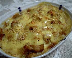 セロリのグラタン