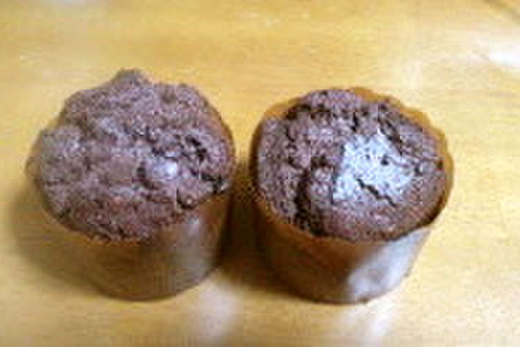 簡単 本格的 しっとりチョコマフィン レシピ 作り方 By Koha クックパッド