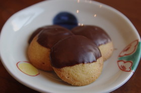 ローズ家のチョコきなこクッキー