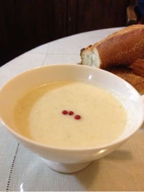 白菜のポタージュスープの画像