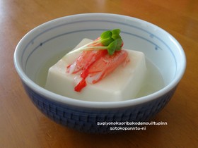 豆腐とかにかまで簡単もう一品