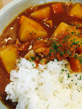 圧力鍋で基本の人気カレーライス
